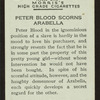 Peter Blood scorns Arabella.