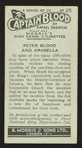 Peter Blood and Arabella.
