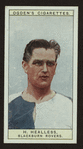 H. Healless, Blackburn Rovers.