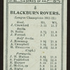 H. Healless, Blackburn Rovers.