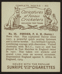 P. G. H. Fender.