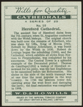 Hereford Cathedral.