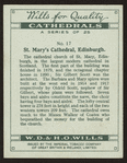 St. Mary's Cathedral, Edinburgh.