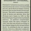 Chichester Cathedral.