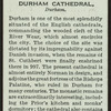 Durham Cathedral.
