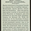 West front, Exeter Cathedral.
