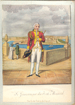 Le Gouverneur du Fort Manoël. Vue du dit Fort et du Lazaret
