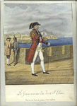 Le Gouverneur du Fort St. Elme. Vue du dit Fort et portion de la Vallette