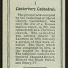 Canterbury Cathedral.