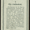 Ely Cathedral.
