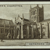 Hereford Cathedral.