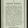 Lichfield Cathedral.
