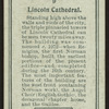 Lincoln Cathedral.