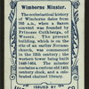 Wimborne Minster.