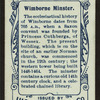 Wimborne Minster.