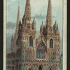 Lichfield Cathedral.