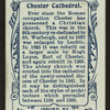 Chester Cathedral.