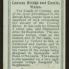 Conway bridge & castle.