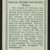 Conway bridge & castle.