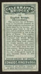 English Bridge, Shrewsbury.