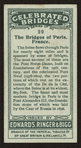 The bridges of Paris.
