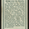 Bridge over the Moselle.