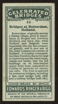 Bridges at Rotterdam.