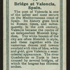 Bridge at Valencia.