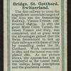 Bridge, St. Gotthard.