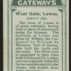 West Gate, Lewes.