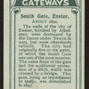 South gate, Exeter.