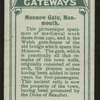 Monnow Gate, Monmouth.