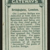 Bridge Gate, London.