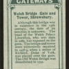 Welsh Bridge Gate & Tower, Shrewsbury.