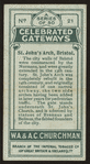 St. John'S Arch, Bristol.