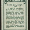 South Gate, King's Lynn.