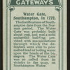 Water Gate, Southampron.