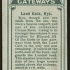 Land Gate, Rye.