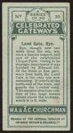 Land Gate, Rye.