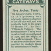 Five Arches, Tenby.