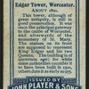 Edgar Tower, Worcester.