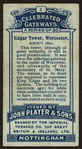 Edgar Tower, Worcester.