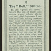 The Bell, Stilton.