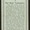 The Bell, Tewkesbury.
