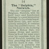 The Dolphin, Norwich.