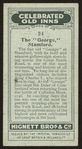 The George, Stamford.