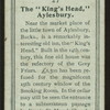 The King's Head, Aylesbury.