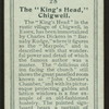 The King's Head, Chigwell.