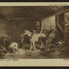 Interior of a Stable.