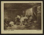 Interior of a Stable.